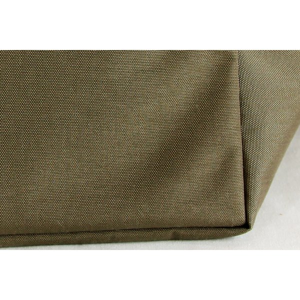 エルベシャプリエ　レザーハンドル舟型トートM 1407C トープ　底拡大