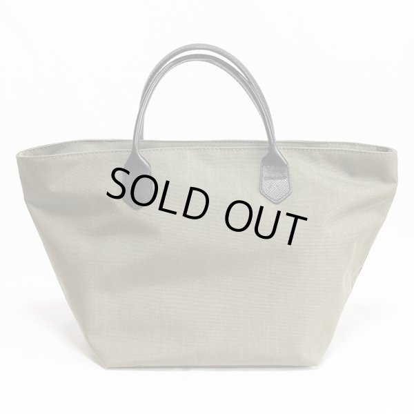 エルベシャプリエ　レザーハンドル舟型トートM 1407C トープ