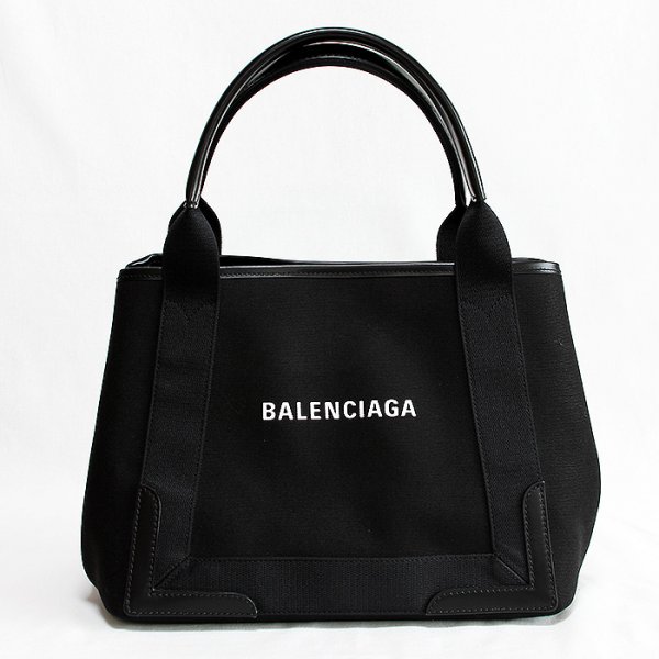 バレンシアガ　ネイビーカバスS 339933 ブラック