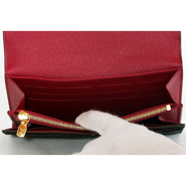 ルイ・ヴィトン　ポルトフォイユ・サラ M62234 フューシャ　カードケース