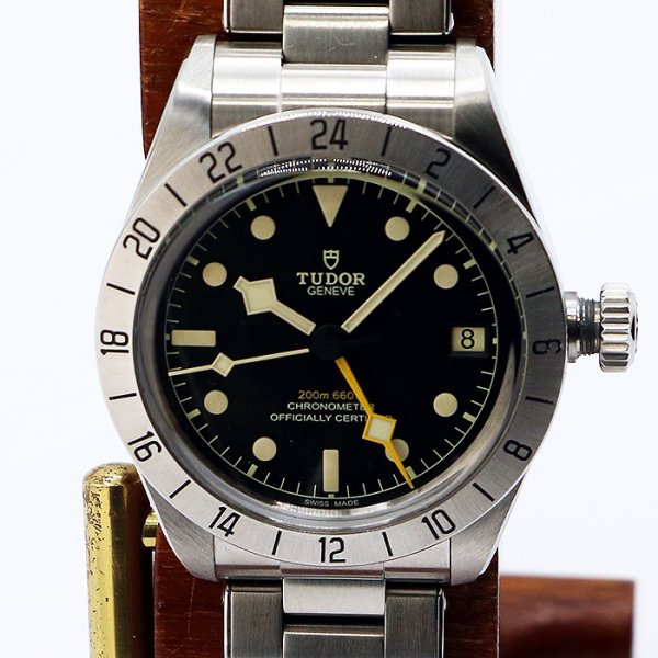 チューダー　ブラックベイプロ　ＧＭＴ　７９４７０　黒文字盤