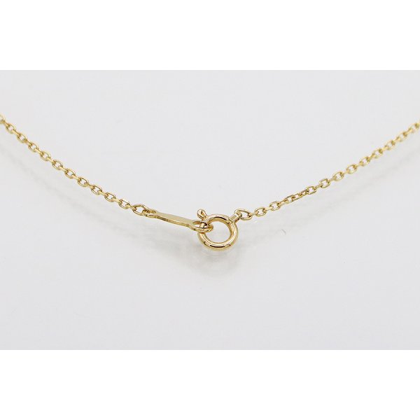 ミキモト　K18 3P パールダイアイリペンダントネックレス 4.10g　留め具