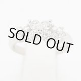 画像: タサキ　PT900 ダイアイリリング 0.87ct 6.10g