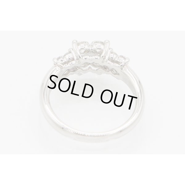 タサキ　PT900 ダイアイリリング 0.87ct 6.10g　内側