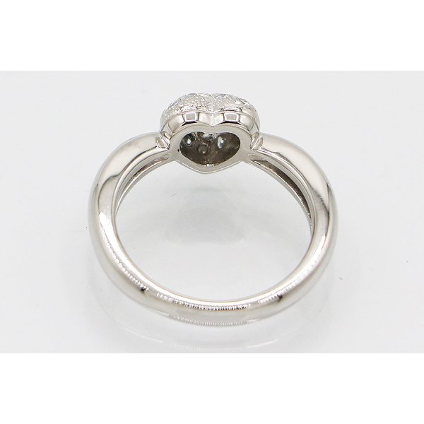 ミキモト　PT950 ダイアイリリング 0.19ct 6.70g　内側