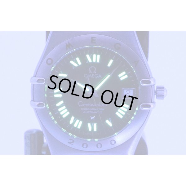 オメガ　コンステレーション　１５０４．５０　黒文字盤　２０００年限定　ライト