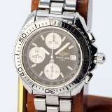 画像: ブライトリング　クロノシャーク　Ａ１３０６１　黒文字盤　銀インダイアル