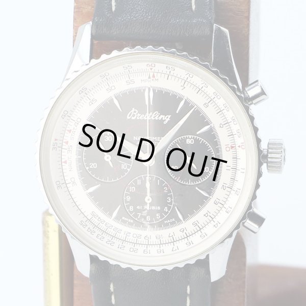 ブライトリング　ナビタイマー　モンブリラン　Ａ３００３０　黒／銀文字盤