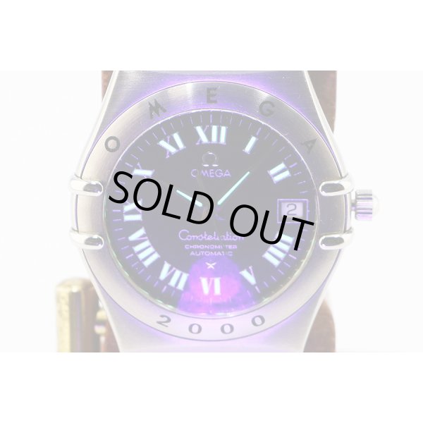 オメガ　コンステレーション　１５０４．５０　黒文字盤　２０００年限定　ライト