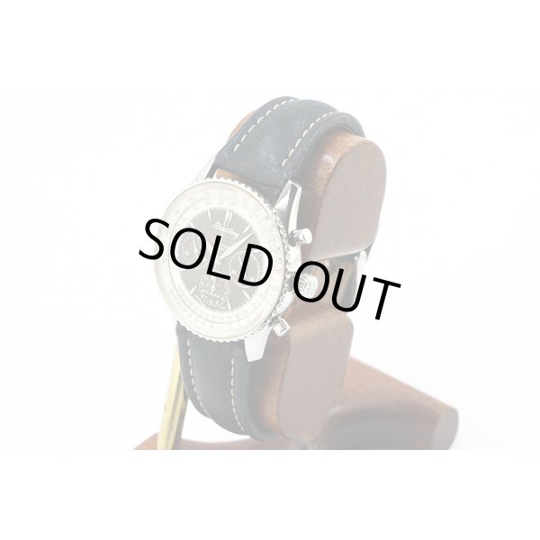 ブライトリング　ナビタイマー　モンブリラン　Ａ３００３０　黒／銀文字盤　サイド