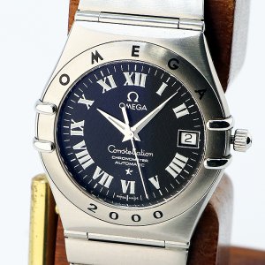 画像: オメガ　コンステレーション　１５０４．５０　黒文字盤　２０００年限定