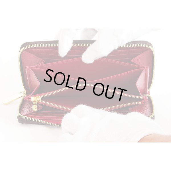 ルイ・ヴィトン　ジッピー・ウォレット M41895 フューシャ　中身