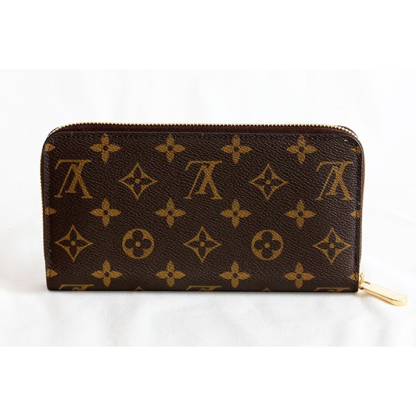 ルイ・ヴィトン　ジッピー・ウォレット M41894 ローズ・バレリーヌ　裏面