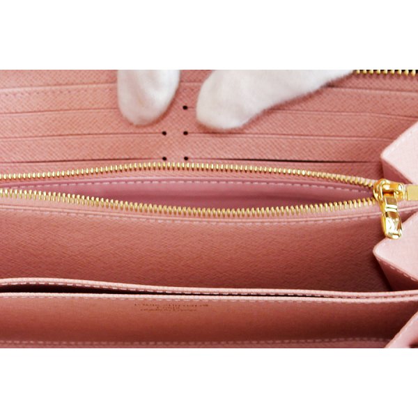 ルイ・ヴィトン　ジッピー・ウォレット M41894 ローズ・バレリーヌ　小銭入れ