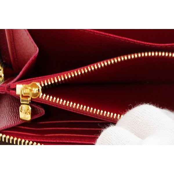 ルイ・ヴィトン　ジッピー・ウォレット M41895 フューシャ　小銭入れ