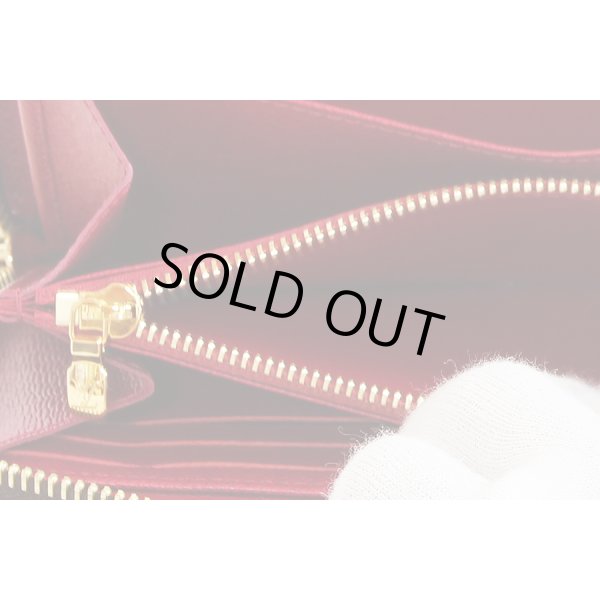 ルイ・ヴィトン　ジッピー・ウォレット M41895 フューシャ　小銭入れ