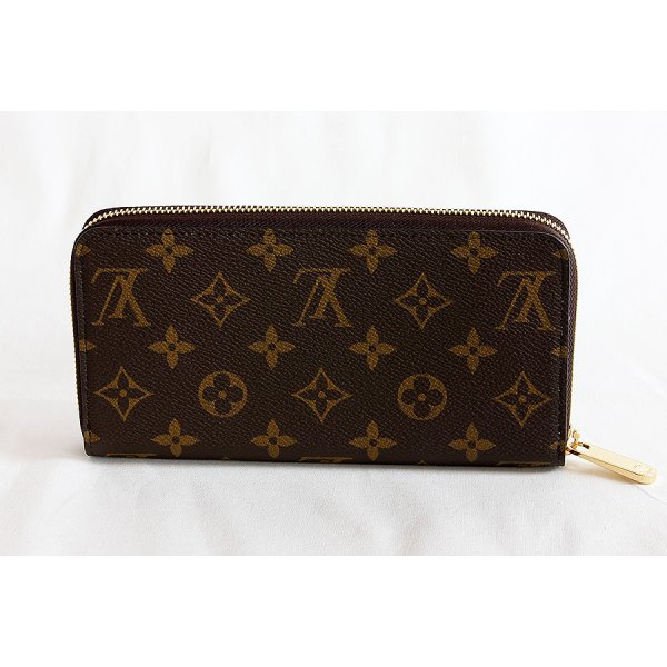 ルイ・ヴィトン　ジッピー・ウォレット M42616 ブラウン　裏面