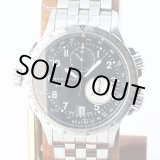 画像: ハミルトン　カーキＥＴＯ　クロノグラフ　Ｈ７７６１２１　黒文字盤