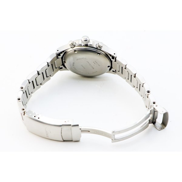 ジン　３５６　ユーロフリーガーIII　黒文字盤　黄色針　ブレス