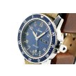 ジン　パイロットウォッチ　１０４　１０４．ＳＴ．ＳＡ．Ａ　青文字盤　サイド拡大