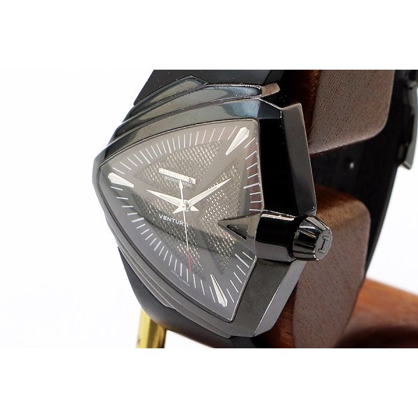 ハミルトン　ベンチュラＸＸＬ　Ｈ２４６１５０　黒文字盤　サイド拡大