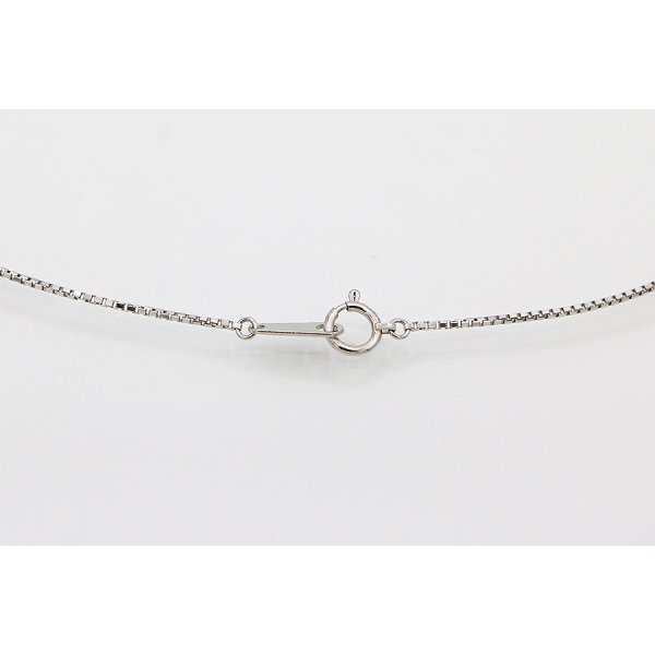 PT900/850 ダイアイリペンダントネックレス 1.08ct 7.90g　留め具