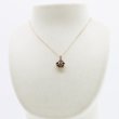 K18PG ダイアイリペンダントネックレス 0.50ct 3.50g　装着イメージ