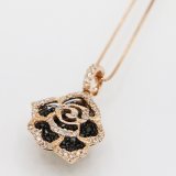 画像: K18PG ダイアイリペンダントネックレス 0.50ct 3.50g