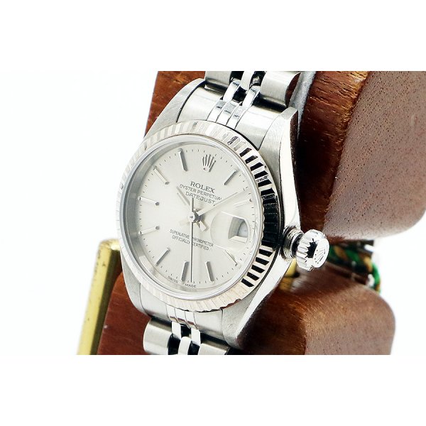 ロレックス　７９１７４　銀文字盤　Ｙ番（２００３年）　サイド拡大