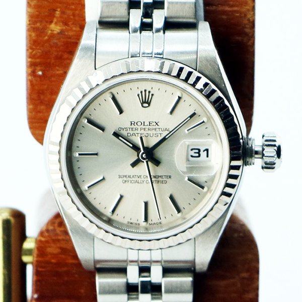 ロレックス　７９１７４　銀文字盤　Ｙ番（２００３年）