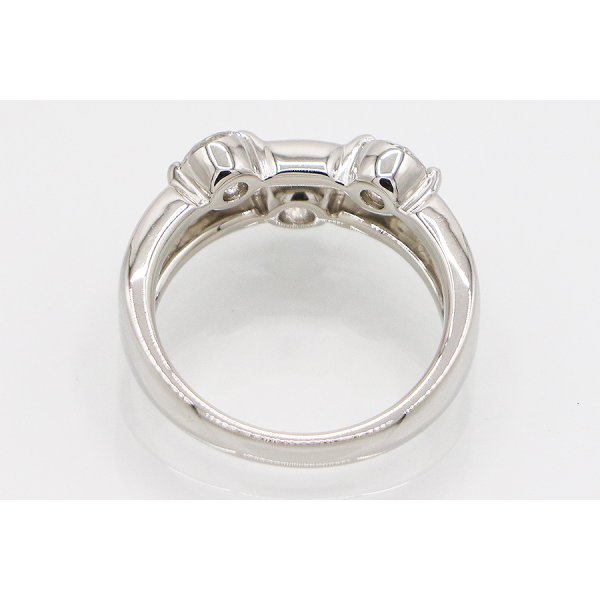 PT900 ダイアイリリング 1.00ct 7.60g　内側
