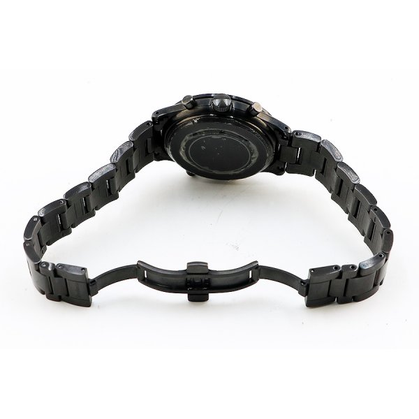 シェルマン　グランドコンプリケーションブラック　黒文字盤　金色ムーンフェイス　ブレス