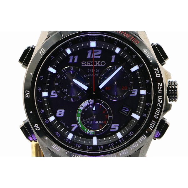 セイコー　アストロン ＳＢＸＢ０３７ 黒文字盤 ジウジアロー２１０５年限定　ライト