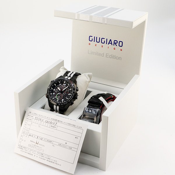 セイコー　アストロン ＳＢＸＢ０３７ 黒文字盤 ジウジアロー２１０５年限定　箱・保証書・替革ベルト