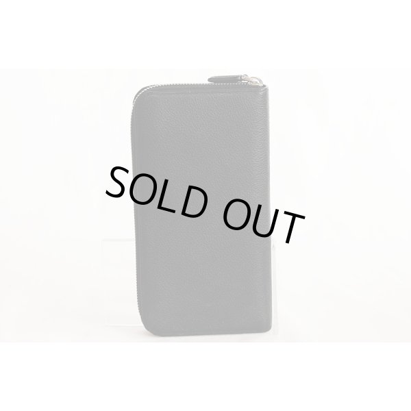 プラダ　ジップアラウンド長財布 2ML317 ブラック　裏面