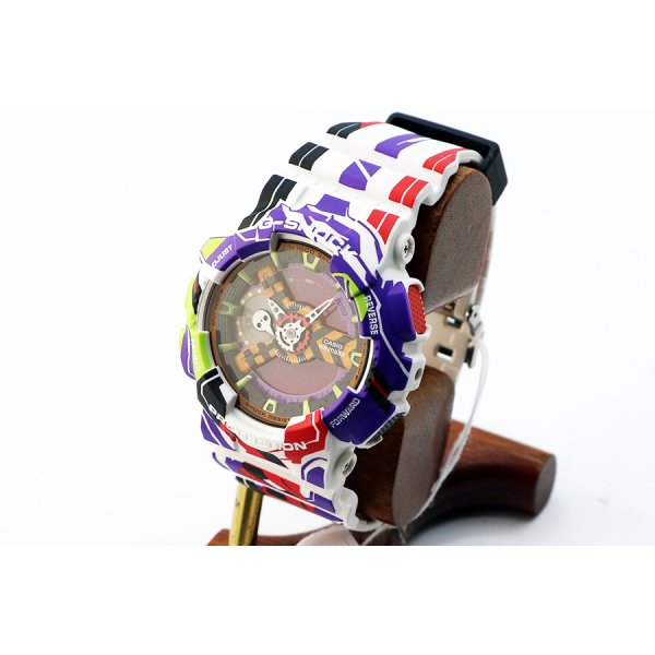 カシオ　Ｇショック　ＧＡ－１１０ＥＶＥ３０　エヴァンゲリオン３０周年限定　サイド