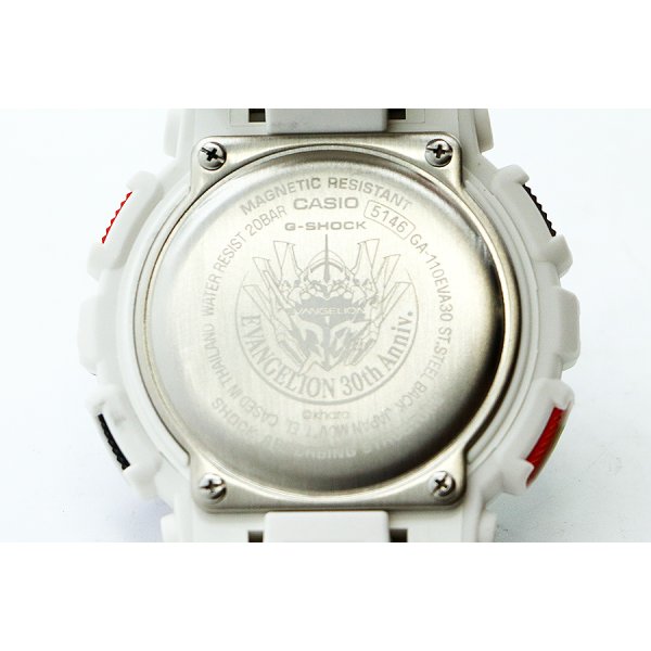 カシオ　Ｇショック　ＧＡ－１１０ＥＶＥ３０　エヴァンゲリオン３０周年限定　裏面拡大