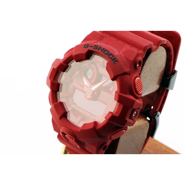 カシオ　Ｇショック　ＧＡ－７３５Ｃ－４ＡＪＲ　レッドアウト　３５周年限定　サイド拡大