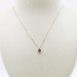 ポンテヴェキオ　K18PG ピンクトルマリンダイアイリペンダントネックレス 0.13ct 1.60g　装着イメージ