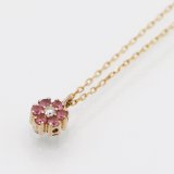 画像: ポンテヴェキオ　K18PG ピンクトルマリンダイアイリペンダントネックレス 0.13ct 1.60g