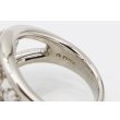星の砂　PT900 ダイアイリリング 1.06ct 12.70g　刻印