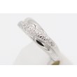 ミキモト　PT950 ダイアイリリング 0.26ct 8.70g　サイド