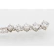 ミキモト　K18WG ダイアイリペンダントネックレス 0.28ct　拡大