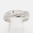 ミキモト　PT950 ダイアイリリング 0.26ct 8.70g