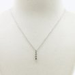 ミキモト　K18WG ダイアイリペンダントネックレス 0.28ct　装着イメージ