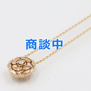 画像: シャネル　750PG カメリア ダイアイリネックレス J11660 4.10g