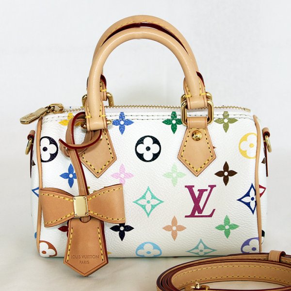 ルイ・ヴィトン　LV × TM ナノ・スピーディ M13391 マルチカラー
