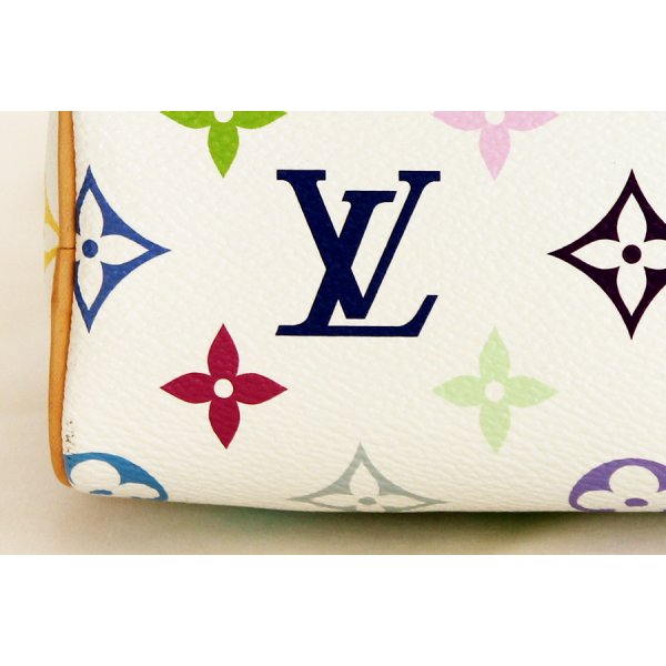 ルイ・ヴィトン　LV × TM ナノ・スピーディ M13391 マルチカラー　底拡大
