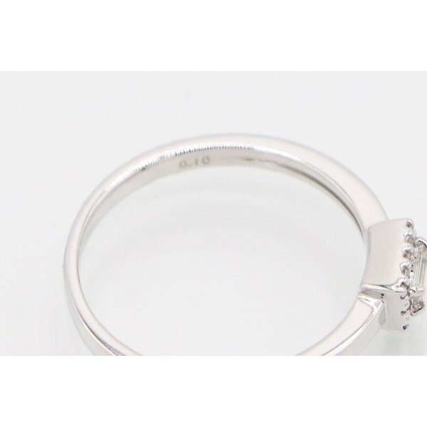 ヴァンドーム　K18WGダイアイリリング 0.10ct 2.60g　刻印(2)