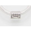 ヴァンドーム　K18WGダイアイリリング 0.10ct 2.60g　拡大